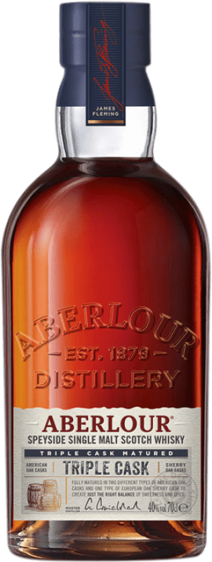 45,95 € Kostenloser Versand | Single Malt Whisky Aberlour Triple Cask — Dreifachfass Großbritannien Flasche 70 cl