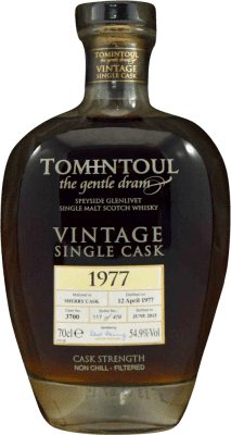 シングルモルトウイスキー Tomintoul 1977 Single Cask — シングルバレル, Vintage 70 cl