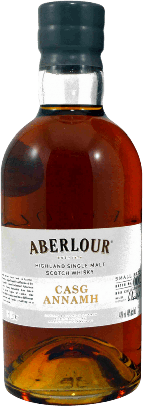74,95 € Free Shipping | Whisky Single Malt Aberlour Casg Annamh United Kingdom Bottle 70 cl
