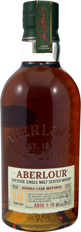 111,95 € Kostenloser Versand | Whiskey Single Malt Aberlour Großbritannien 16 Jahre Flasche 70 cl