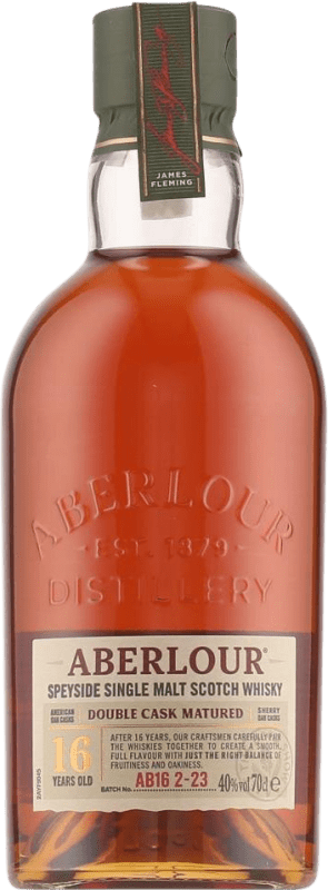 94,95 € Kostenloser Versand | Single Malt Whisky Aberlour Großbritannien 16 Jahre Flasche 70 cl