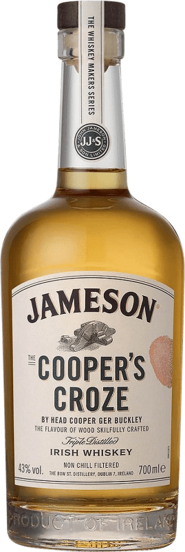 57,95 € Бесплатная доставка | Виски смешанные Jameson Cooper's Croze Ирландия бутылка 70 cl