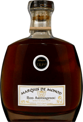 79,95 € Envio grátis | Armagnac Jaki Marquis de Monod Millésimé I.G.P. Bas Armagnac França Garrafa 70 cl