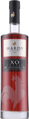 93,95 € Kostenloser Versand | Cognac Hardy X.O. A.O.C. Cognac Frankreich Flasche 1 L