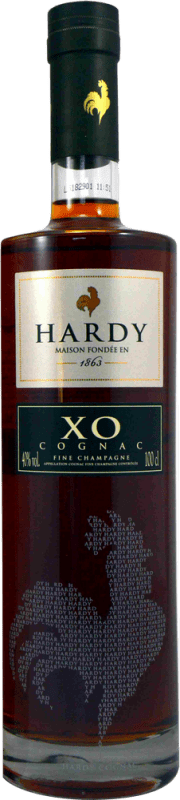 89,95 € Envío gratis | Coñac Hardy X.O. A.O.C. Cognac Francia Botella 1 L