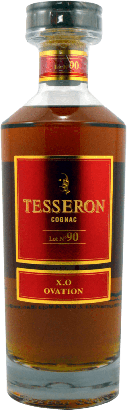 65,95 € Envio grátis | Cognac Conhaque Tesseron X.O. Ovation Lot Nº 90 A.O.C. Cognac França Garrafa 70 cl