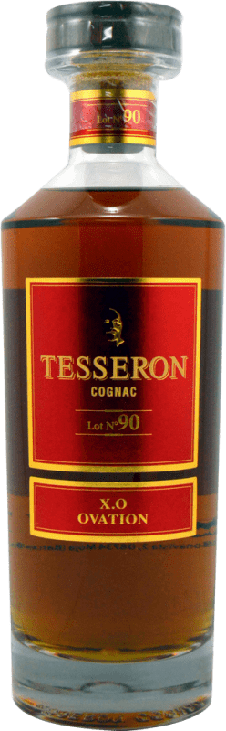 68,95 € Kostenloser Versand | Cognac Tesseron Ovation Lot Nº 90 XO Extra Old — Extra Gereift A.O.C. Cognac Frankreich 70 cl
