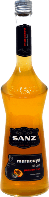 7,95 € Free Shipping | Schnapp J. Borrajo Sirope Sanz Passion Fruit Maracuyá Spain Bottle 70 cl Alcohol-Free