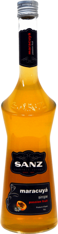 7,95 € Бесплатная доставка | Schnapp J. Borrajo Sirope Sanz Passion Fruit Maracuyá Испания бутылка 70 cl Без алкоголя