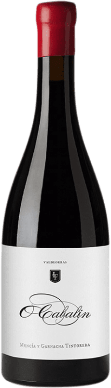31,95 € Envío gratis | Vino tinto O Cabalin D.O. Valdeorras Galicia España Mencía, Garnacha Tintorera, Mouratón, Sousón, Brancellao, Merenzao Botella 75 cl