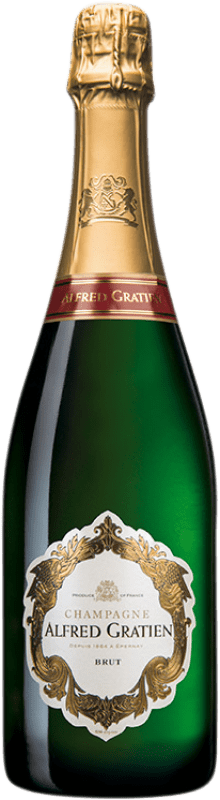 57,95 € Envoi gratuit | Blanc mousseux Alfred Gratien Brut A.O.C. Champagne Champagne France Pinot Noir, Chardonnay, Pinot Meunier Bouteille 75 cl