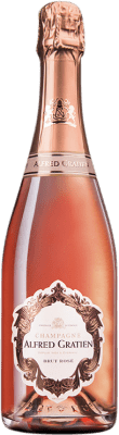 62,95 € Envio grátis | Espumante rosé Alfred Gratien Rosé Brut A.O.C. Champagne Champagne França Pinot Preto, Chardonnay, Pinot Meunier Garrafa 75 cl
