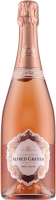 53,95 € Envio grátis | Espumante rosé Alfred Gratien Rosé Brut A.O.C. Champagne Champagne França Pinot Preto, Chardonnay, Pinot Meunier Garrafa 75 cl