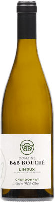 23,95 € 免费送货 | 白酒 B&B Bouché A.O.C. Blanquette de Limoux Occitania 法国 Chardonnay 瓶子 75 cl