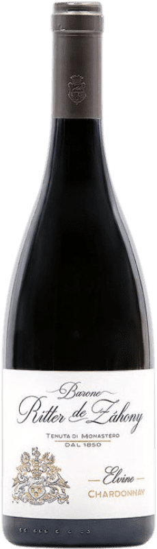 18,95 € Envio grátis | Vinho Branco Ritter de Záhony Elvine D.O.C. Friuli Friuli-Venezia Giulia Itália Chardonnay 75 cl