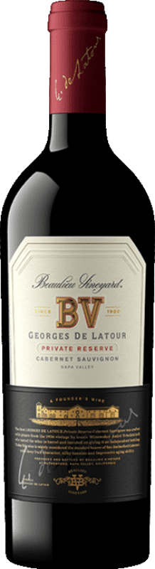 197,95 € 免费送货 | 红酒 Beaulieu Private Reserve Georges de Latour 预订 I.G. Napa Valley 纳帕谷 美国 Cabernet Sauvignon, Malbec, Petit Verdot 瓶子 75 cl