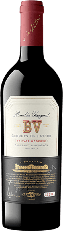 206,95 € Free Shipping | Red Wine Beaulieu Georges de Latour Private Collection Reserve — Aged I.G. Napa Valley Napa Valley United States Cabernet Sauvignon, Malbec, Petit Verdot 75 cl