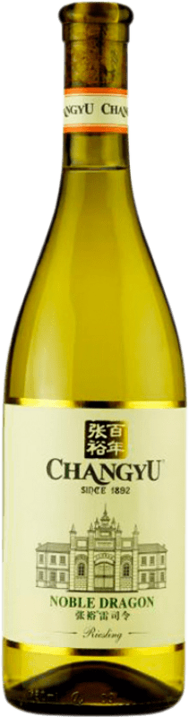 12,95 € Spedizione Gratuita | Vino bianco Changyu Noble Dragon Yantai Cina Riesling Bottiglia 75 cl