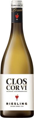 13,95 € Free Shipping | White wine Clos Cor Ví Aged D.O. Valencia Valencian Community Spain Riesling Bottle 75 cl