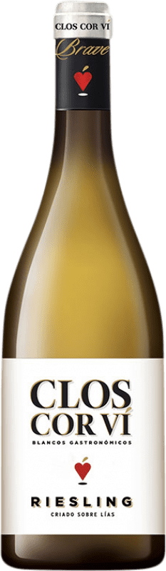 13,95 € Free Shipping | White wine Clos Cor Ví Aged D.O. Valencia Valencian Community Spain Riesling Bottle 75 cl
