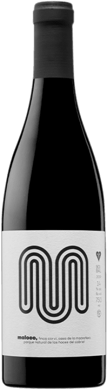10,95 € Free Shipping | Red Wine Clos Cor Ví Maloco D.O. Valencia Valencian Community Spain Bobal 75 cl