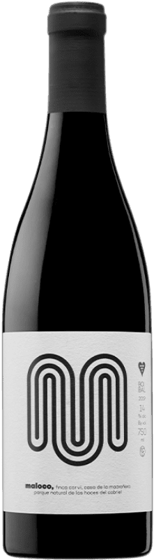 14,95 € Free Shipping | Red wine Clos Cor Ví Maloco D.O. Valencia Valencian Community Spain Bobal Bottle 75 cl