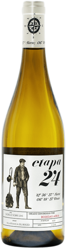 16,95 € Spedizione Gratuita | Vino bianco Adriá Etapa 24 D.O. Bierzo Castilla y León Spagna Godello Bottiglia 75 cl