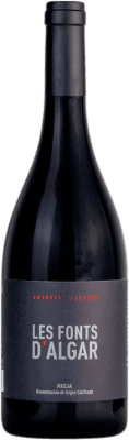 49,95 € Envio grátis | Vinho tinto Antonio Alcaraz Les Fonts d'Algar Selección D.O.Ca. Rioja La Rioja Espanha Tempranillo Garrafa 75 cl