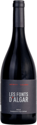 37,95 € Envío gratis | Vino Tinto Antonio Alcaraz Les Fonts d'Algar Selección D.O.Ca. Rioja La Rioja España Tempranillo 75 cl