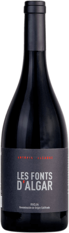 49,95 € Free Shipping | Red wine Antonio Alcaraz Les Fonts d'Algar Selección D.O.Ca. Rioja The Rioja Spain Tempranillo Bottle 75 cl