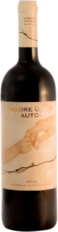 57,95 € Envío gratis | Vino tinto Antonio Alcaraz Madre Única Autor D.O.Ca. Rioja La Rioja España Tempranillo Botella 75 cl