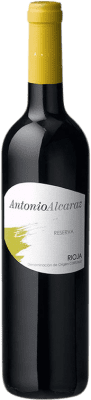 25,95 € Envoi gratuit | Vin rouge Antonio Alcaraz Réserve D.O.Ca. Rioja La Rioja Espagne Tempranillo, Graciano, Mazuelo Bouteille 75 cl
