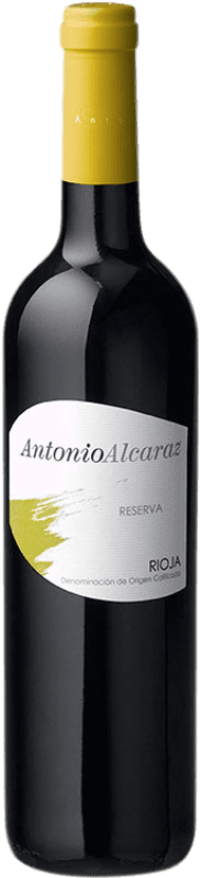 26,95 € Бесплатная доставка | Красное вино Antonio Alcaraz Резерв D.O.Ca. Rioja Ла-Риоха Испания Tempranillo, Graciano, Mazuelo бутылка 75 cl