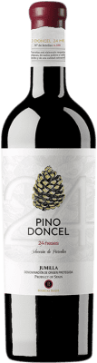 31,95 € 免费送货 | 红酒 Bleda Pino Doncel 24 Meses Selección de Parcelas 岁 D.O. Jumilla 穆尔西亚地区 西班牙 Cabernet Sauvignon, Monastrell 瓶子 75 cl