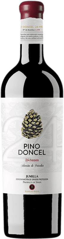 33,95 € 免费送货 | 红葡萄酒 Bleda Pino Doncel 24 Meses Parcelas 甄选 Crianza — 陈酿 D.O. Jumilla 穆尔西亚地区 西班牙 Cabernet Sauvignon — 赤霞珠, Monastrell — 莫纳斯特雷尔 75 cl