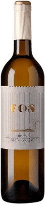 8,95 € Envio grátis | Vinho branco Fos Blanco D.O.Ca. Rioja País Basco Espanha Viura Garrafa 75 cl