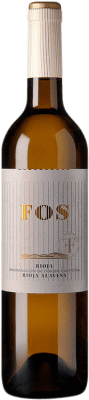 8,95 € Free Shipping | White wine Fos Blanco D.O.Ca. Rioja Basque Country Spain Viura Bottle 75 cl