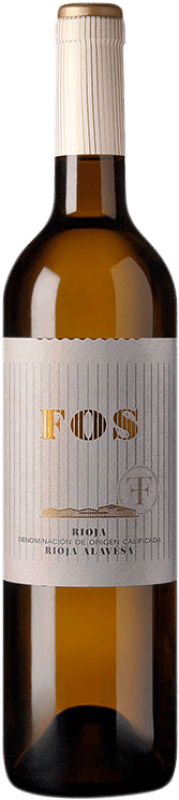 8,95 € Бесплатная доставка | Белое вино Fos Blanco D.O.Ca. Rioja Страна Басков Испания Viura бутылка 75 cl