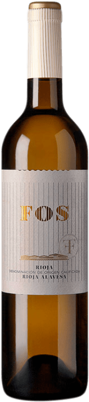 8,95 € Envio grátis | Vinho branco Fos Blanco D.O.Ca. Rioja País Basco Espanha Viura Garrafa 75 cl