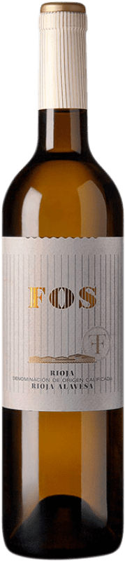 8,95 € Envío gratis | Vino blanco Fos Blanco D.O.Ca. Rioja País Vasco España Viura Botella 75 cl
