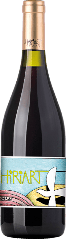 14,95 € Free Shipping | Red wine Hiriart Aged D.O. Cigales Castilla y León Spain Tempranillo Bottle 75 cl