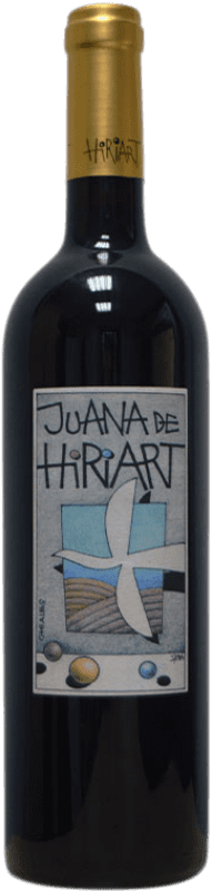 19,95 € Envio grátis | Vinho tinto Hiriart Juana D.O. Cigales Castela e Leão Espanha Tempranillo Garrafa 75 cl