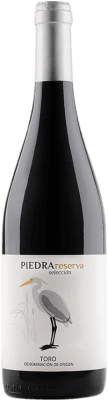24,95 € Envío gratis | Vino tinto Piedra Reserva D.O. Toro Castilla y León España Garnacha, Tinta de Toro Botella 75 cl