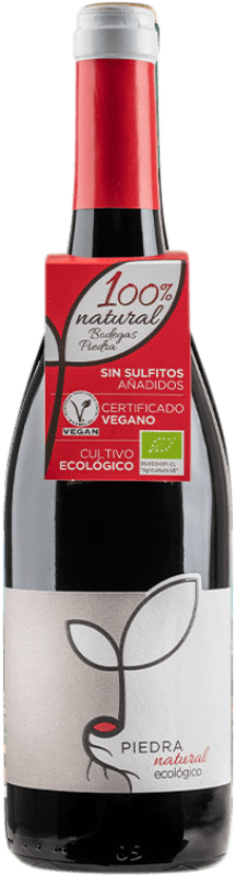 13,95 € Kostenloser Versand | Rotwein Piedra Natural D.O. Toro Kastilien und León Spanien Tinta de Toro Flasche 75 cl