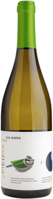 8,95 € Бесплатная доставка | Белое вино Piedra D.O. Rueda Кастилия-Леон Испания Verdejo бутылка 75 cl