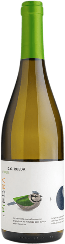 15,95 € Envio grátis | Vinho Branco Estancia Piedra D.O. Rueda Castela e Leão Espanha Verdejo 75 cl
