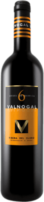 7,95 € 免费送货 | 红酒 Robeal Valnogal 橡木 D.O. Ribera del Duero 卡斯蒂利亚莱昂 西班牙 Tempranillo 瓶子 75 cl