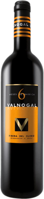 8,95 € Kostenloser Versand | Rotwein Robeal Valnogal Eiche D.O. Ribera del Duero Kastilien und León Spanien Tempranillo 75 cl