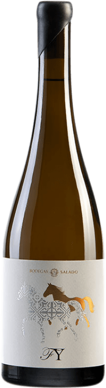 12,95 € Envío gratis | Vino blanco Salado Finca Las Yeguas Garrido Fino España Botella 75 cl