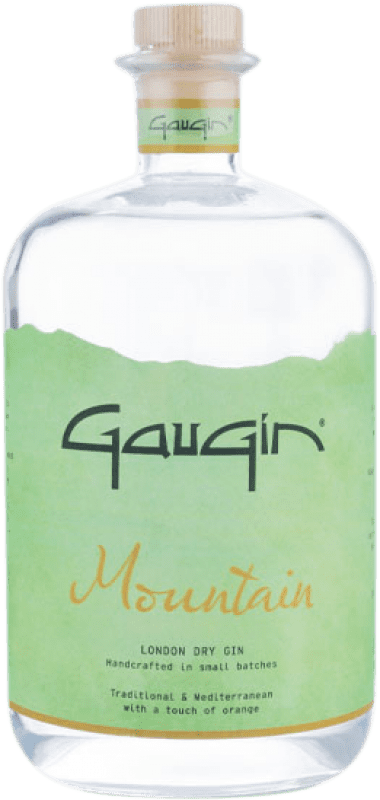 126,95 € Free Shipping | Genever Gin GauGin Mountain Belgium Magnum Bottle 1,5 L